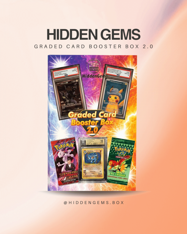 1 *NEW* Hidden Gems Pokémon Graded Card Booster Box 2.0