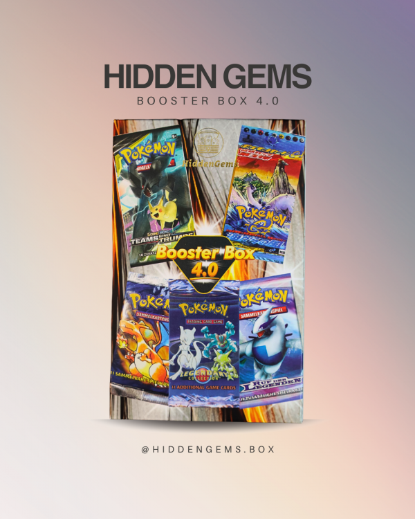 Hidden Gems Pokémon Booster Box 4.0